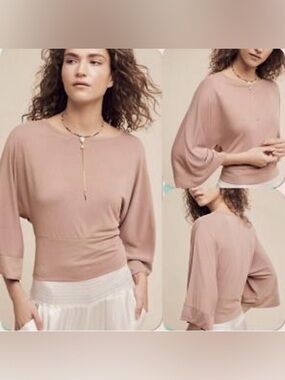 Anthropologie Deletta Dolman Top Size Large